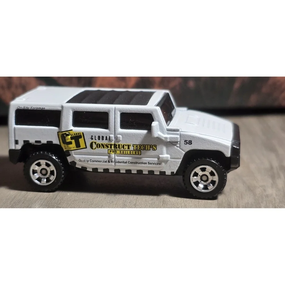 Hummer H2 Lamborghini Gallardo Matchbox luxury Model Car 1:72 Set Euc
